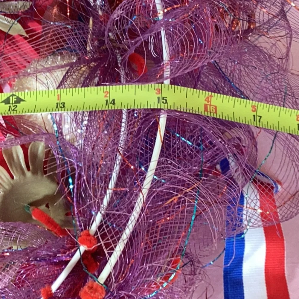 Patriotic 4th of July Themed Wreath